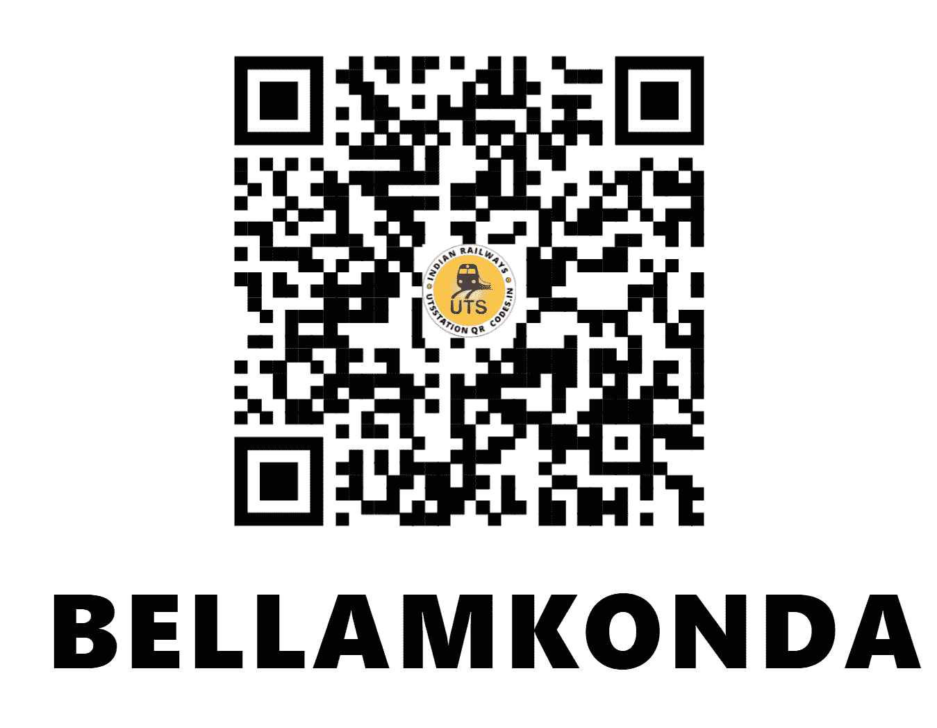 UTS QR Code for BELLAMKONDA - BMKD (SC - ANDHRA PRADESH)